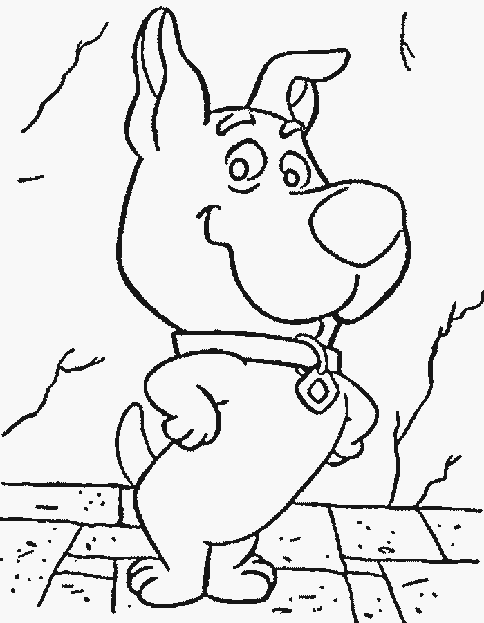Scooby Doo kolorowanki